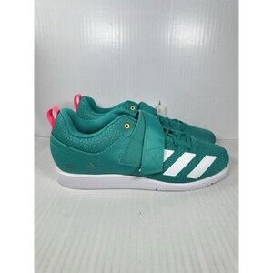 Size 12 Adidas Powerlift 5 Weightlifting Shoes Mens Gym Training Teal JP9877 NEW
